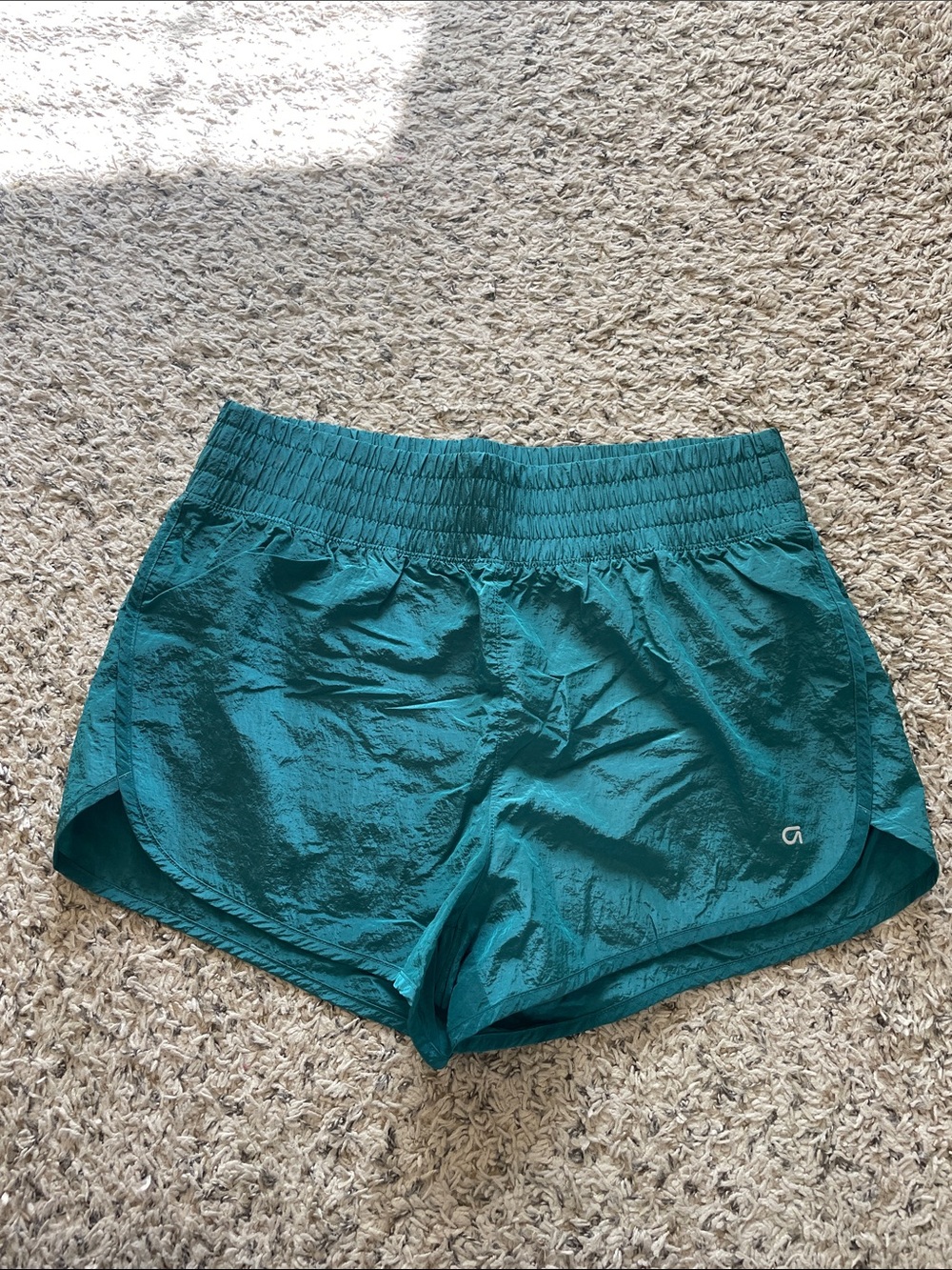 GAP Teal Athletic Running Shorts